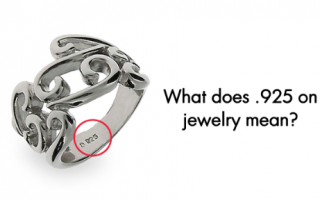 What does 925 on jewelry mean?
