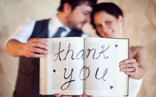 Writing Wedding Thank You Cards – What to Write in A Wedding Thank You Card