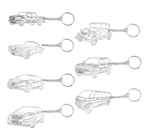 Personalized Car Keychain in Any Model