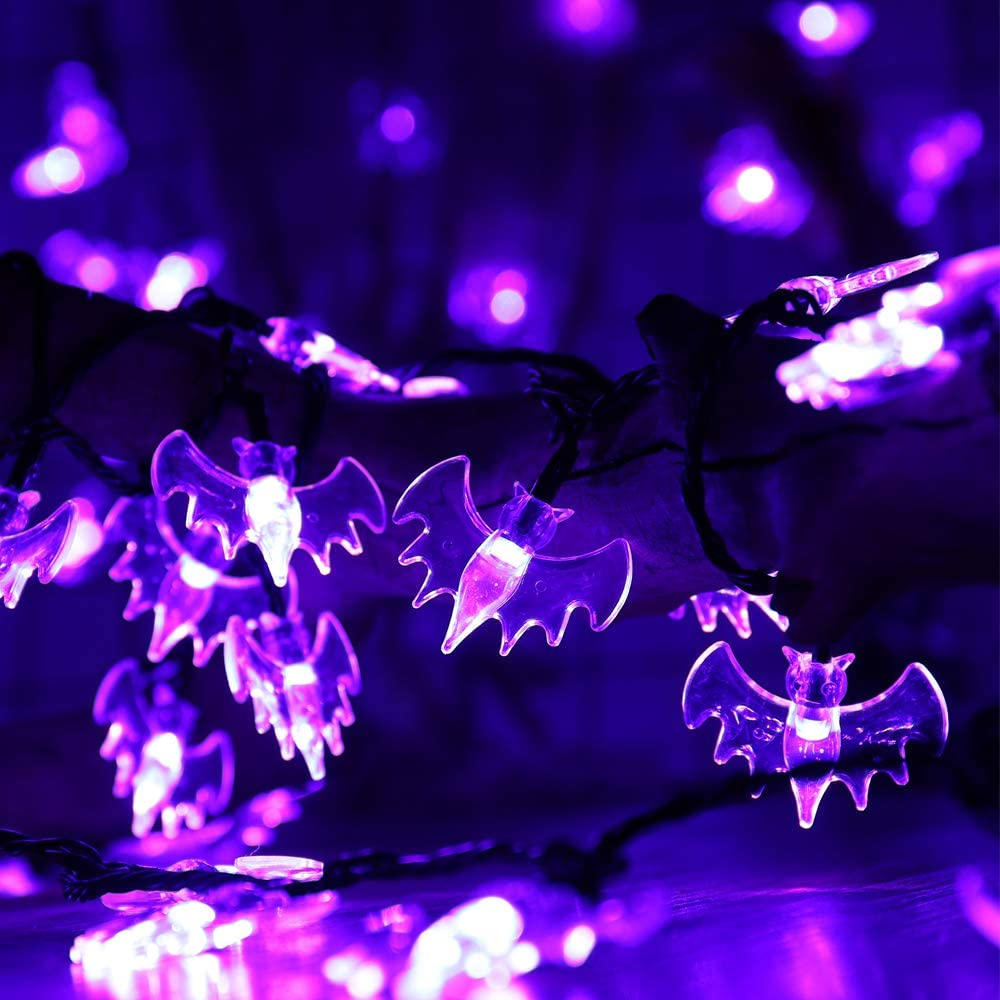 RECESKY 70 LED Bat String Lights