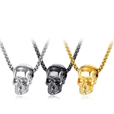 Skull Titanium Necklace
