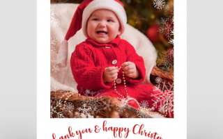 39+ Sweet Messages To Write On Your Baby's First Christmas Card