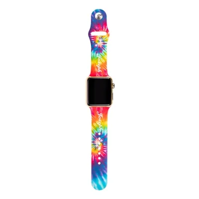Tie Dye Watch Band Rainbow Swirl for Apple Watc