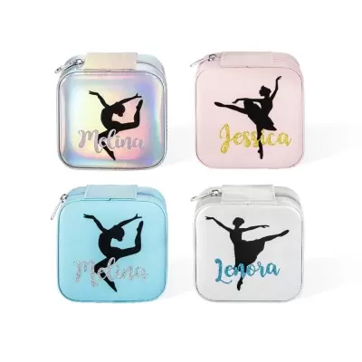 Personalized Dance Jewelry Case Gift for Dancer