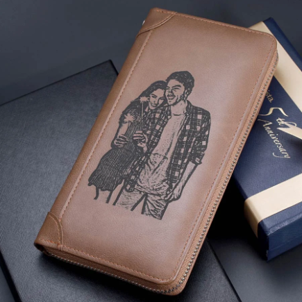 9 Personalized Leather Wallets For Men To Give The Man In Your Life On Father's Day
