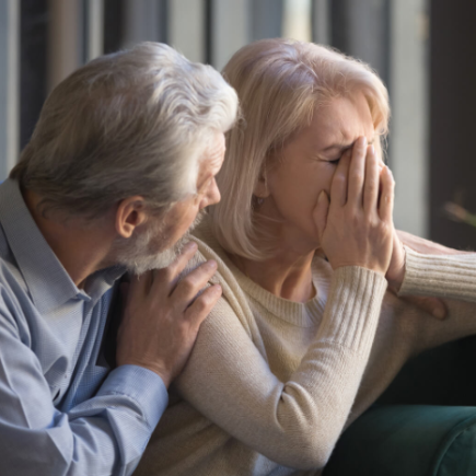 How do you comfort a child who lost a parent?