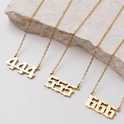 What Does an Angel Number Necklace Mean?