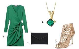 What Color Jewelry Goes With a Green Dress?