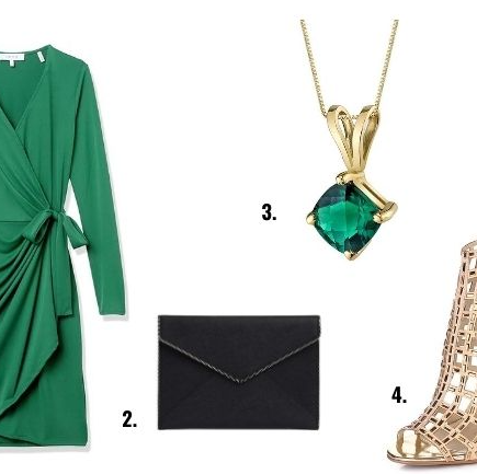 What Color Jewelry Goes With a Green Dress?