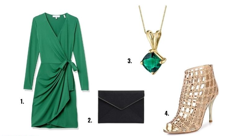 What Color Jewelry Goes With a Green Dress?