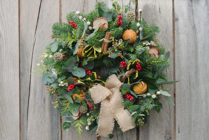 Crafting Holiday Cheer: A Step-by-Step Guide to Crafting Your Own Simple Christmas Wreath